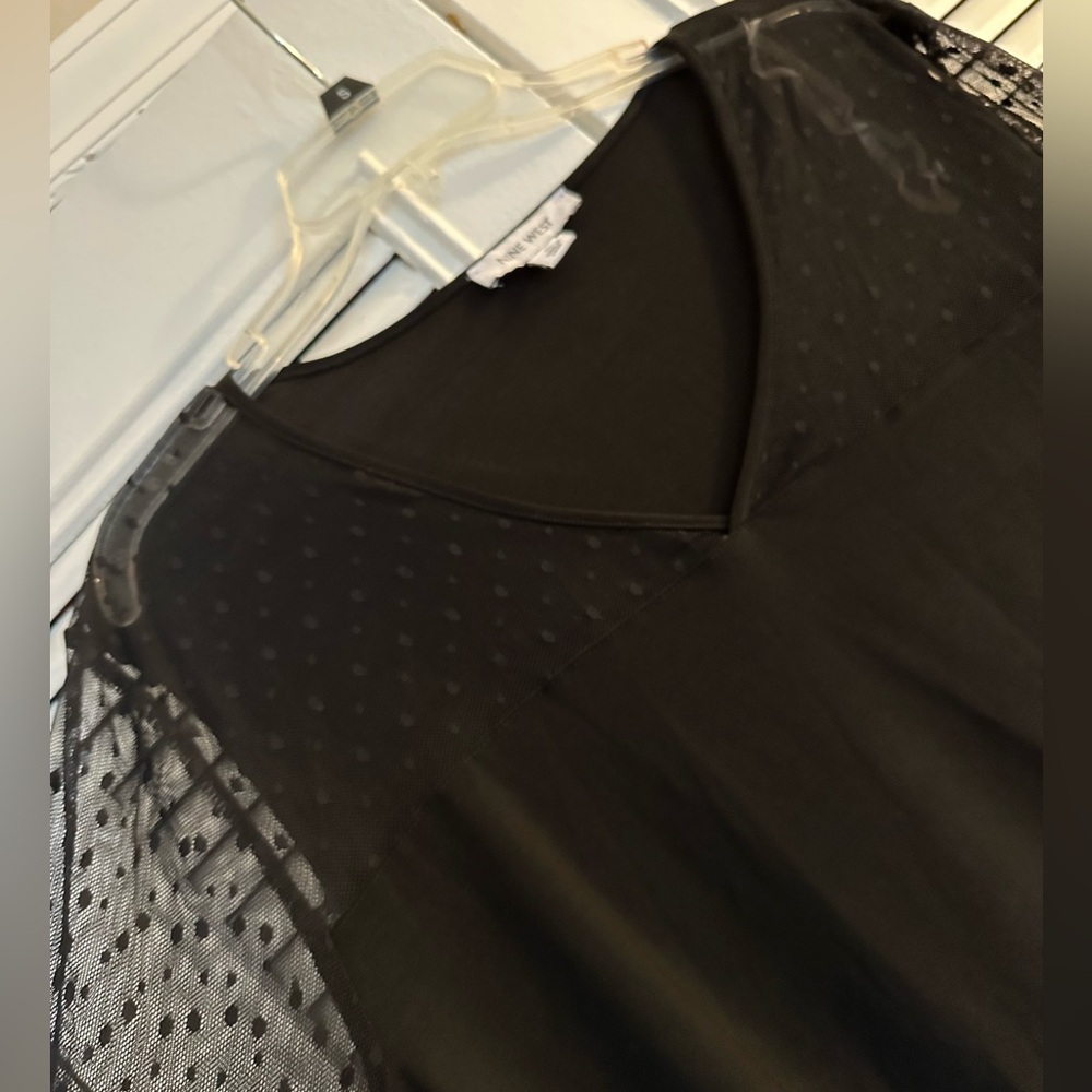 NWOT Nine West black top - Picture 3 of 4
